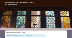 Desktop Screenshot of hawleymemorial.com